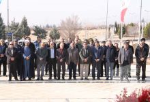 گزارش تصویری مراسم غبار روبی مزار شهدا